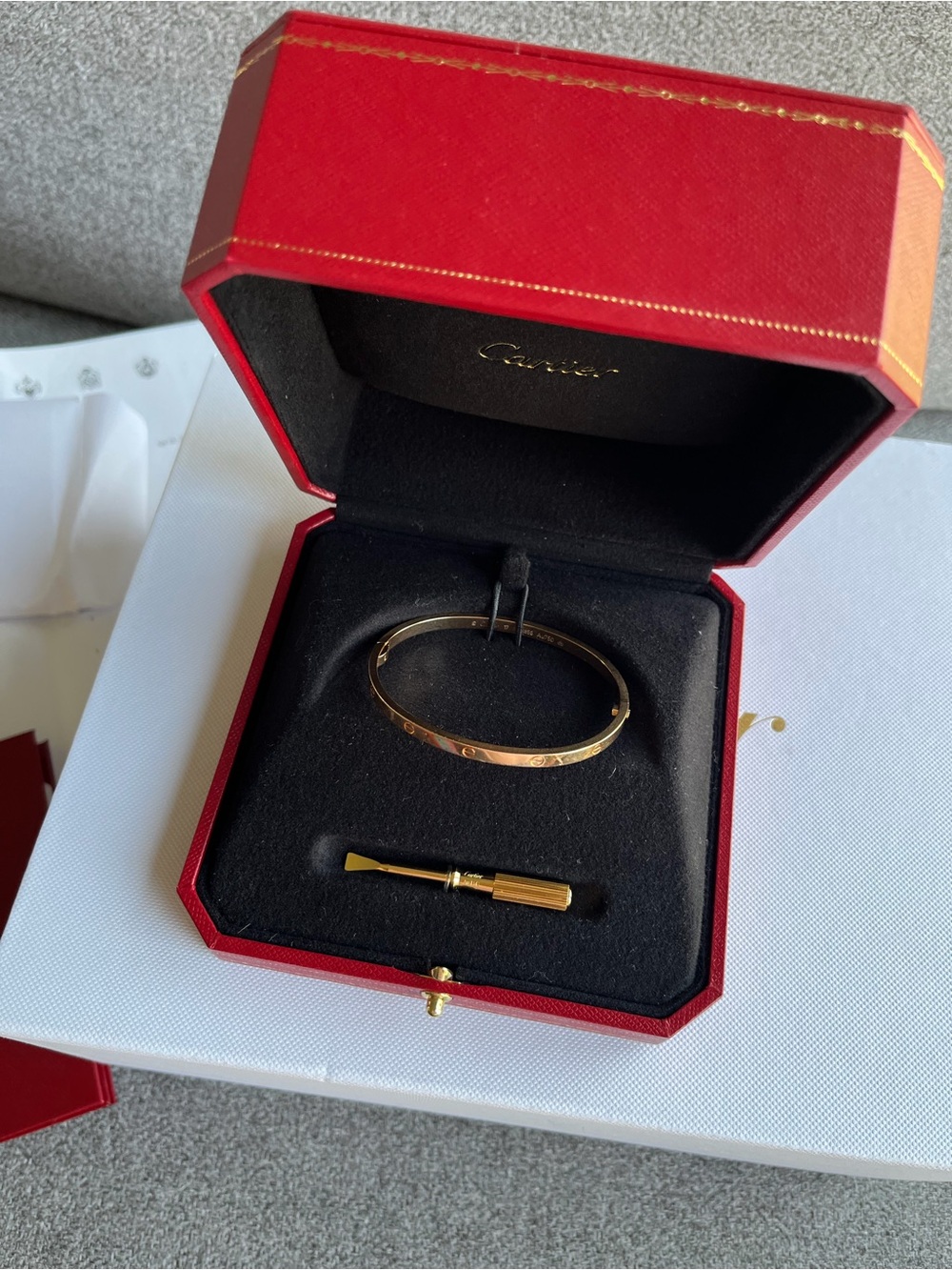 Cartier Love Bracelet Small size 17 - Picture 3 of 4